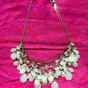 Hanging jade colored Nordstrom necklace